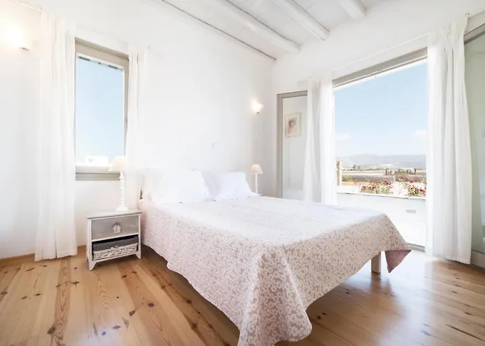 Celia With Sea & Sunset View Дом отдыха Парос