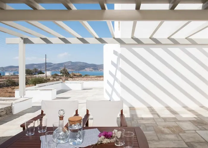 Celia With Sea & Sunset View Дом отдыха Парос